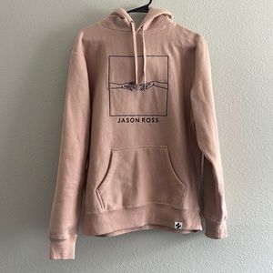 Jason Ross blush pink sweatshirt small